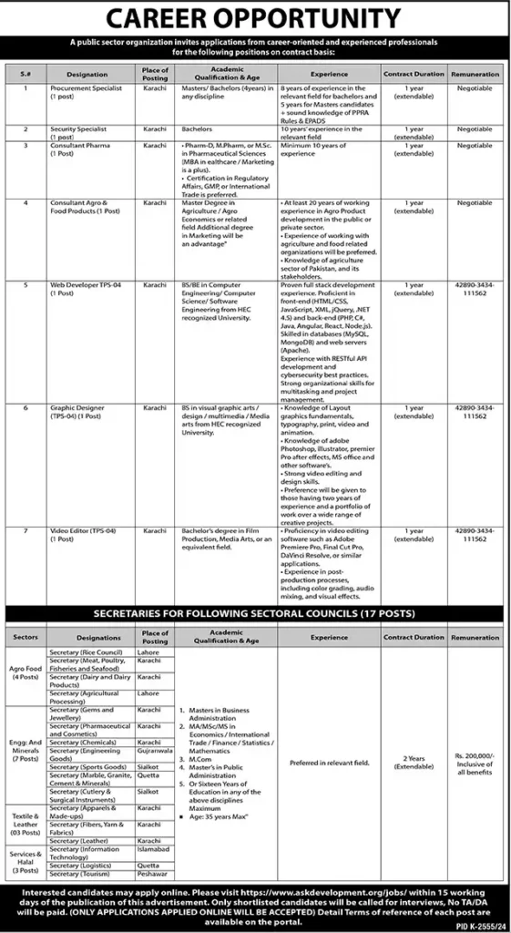 ASK Development Jobs 2025